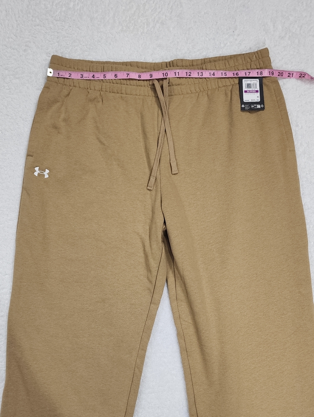 Under Armour Rival Fleece Straight Leg Pants With Pockets New With Tags - Picture 3 of 9